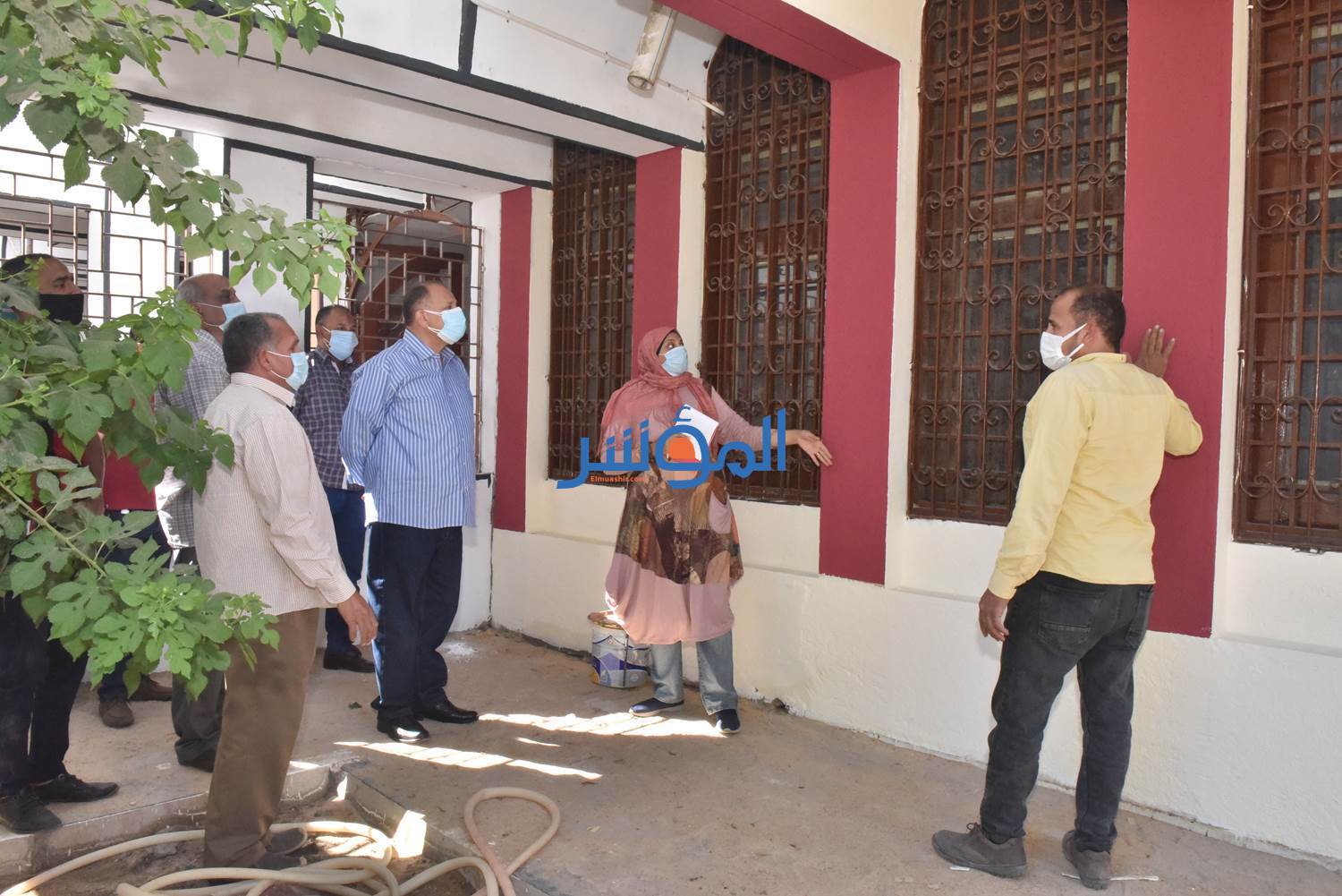 محافظ_أسيوط_يتفقد_التطوير_بمقر_مكتبة_مصر_العامة_(3)