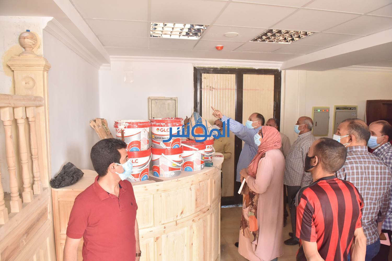 محافظ_أسيوط_يتفقد_التطوير_بمقر_مكتبة_مصر_العامة_(9)