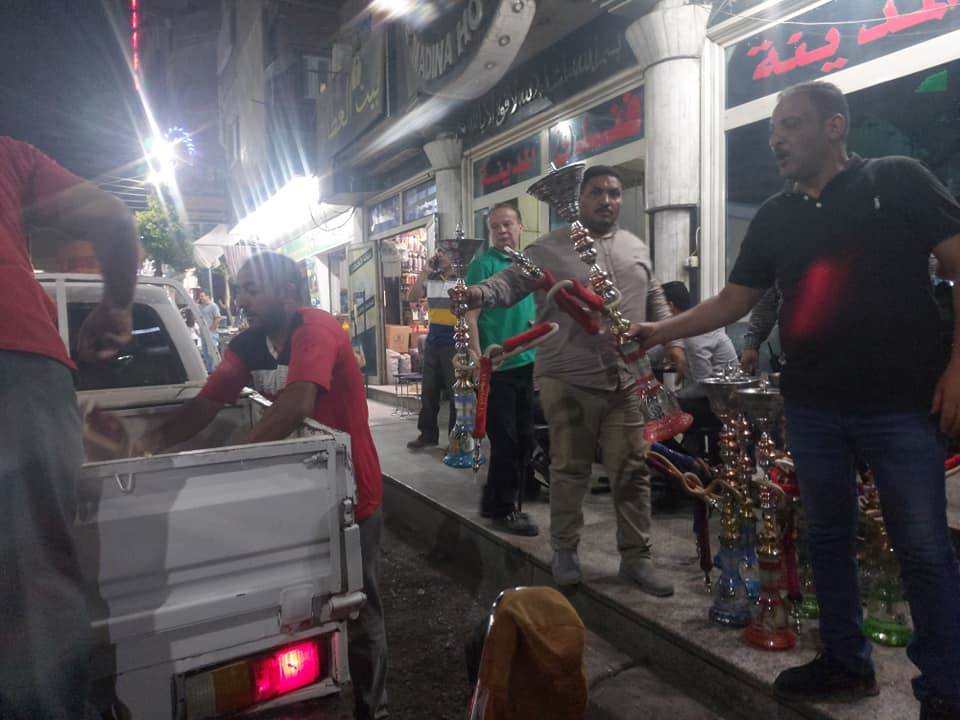 ضبط_ومصادرة_28_شيشة_خلال_حملة_لمتابعة_تطبق_الاجراءات_الاحترازية_بحي_غرب_(3)