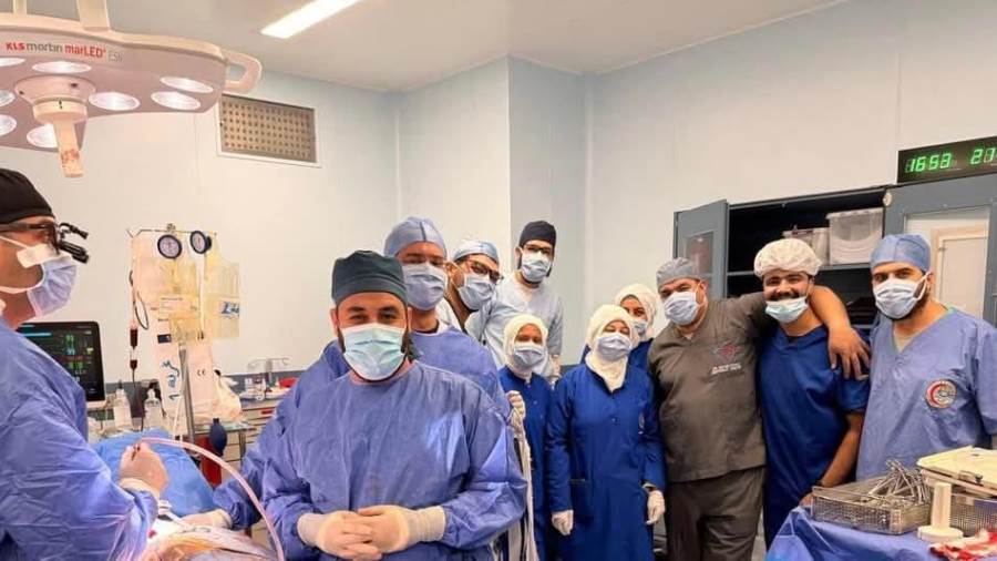 إنجاز طبي بمستشفيات جامعة قناة السويس 