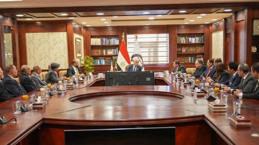 النائب العام يبحث عددًا من الملفات مع وفد النيابة العامة الليبية