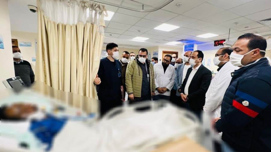 رئيس هيئة الرعاية الصحية يوجّه باستمرار المتابعة الطبية المكثفة لمصابي محور 30 يونيو