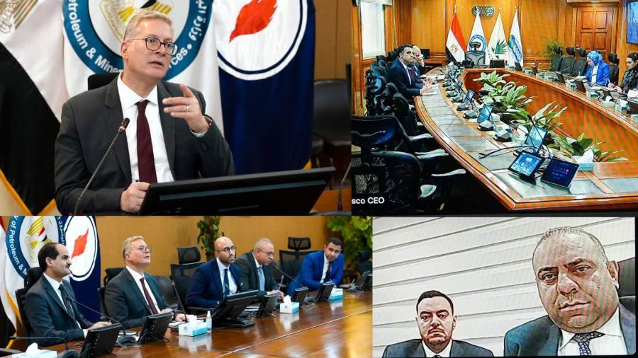 وزير البترول يتابع مع شيفرون ربط حقل أفروديت القبرصي بمصر