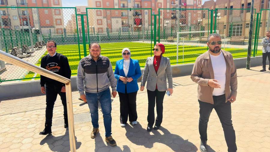  إدارة الخدمات الحكومية بالهيئة تتابع جاهزية تشغيل الخدمات الحكومية بالعبور الجديدة