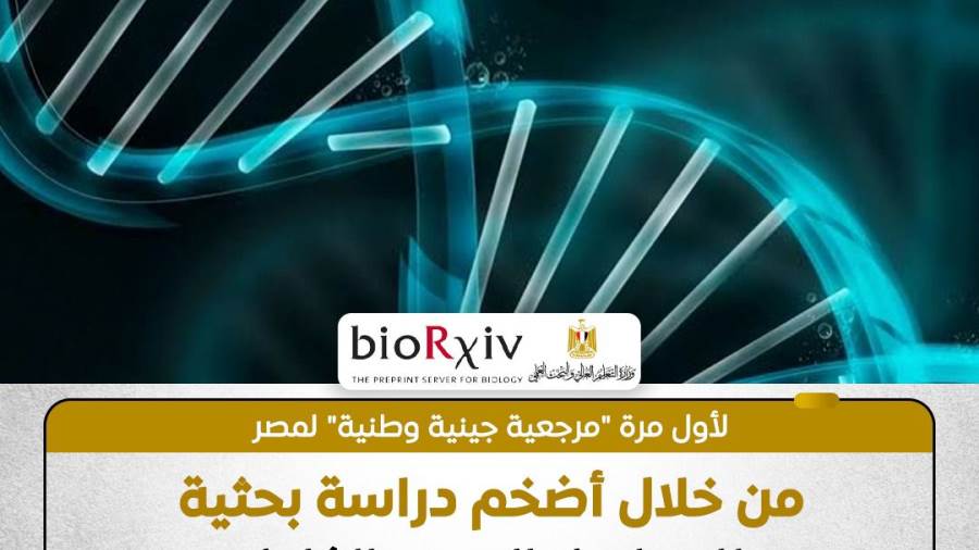 مصر تنهي عقودًا من غياب التمثيل الجيني المصري في الأبحاث الدولية..