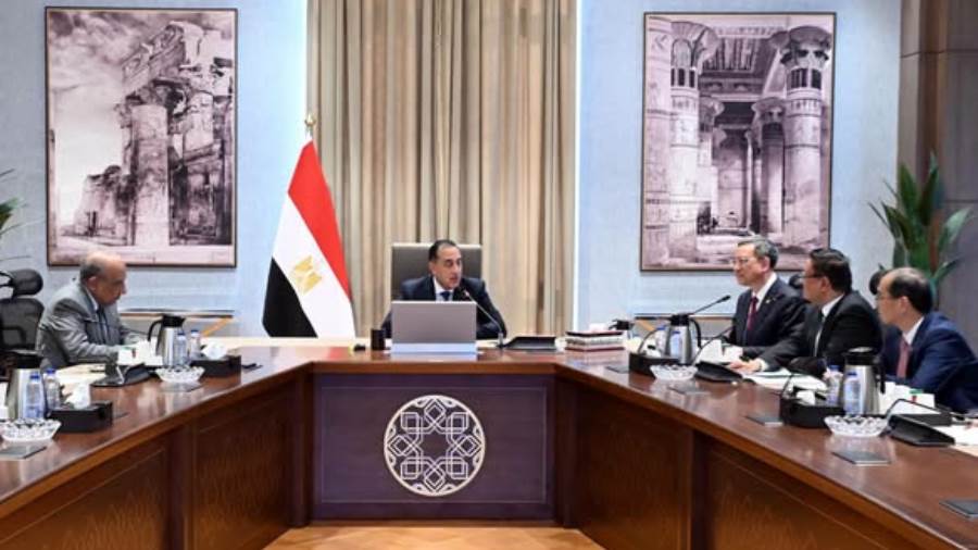 «مدبولي» يبحث مع شركة الصين لهندسة الطاقة التوسع بمشروعات تحلية المياه