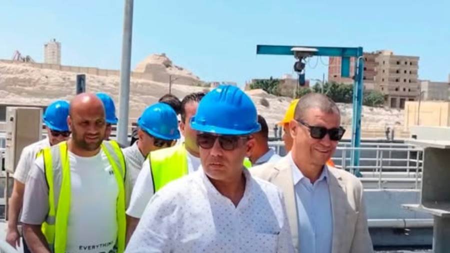 وزيرة الإسكان تتابع الموقف التنفيذي لمشروع الصرف الصحي لمنطقة أبو تلات بالإسكندرية