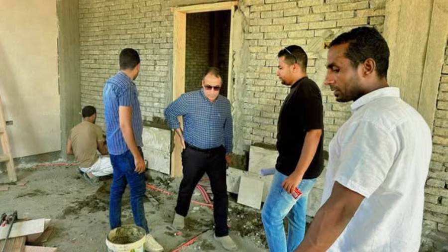 رئيس جهاز تعمير البحر الأحمر يتفقد نقطة إسعاف مدينة مرسى علم 