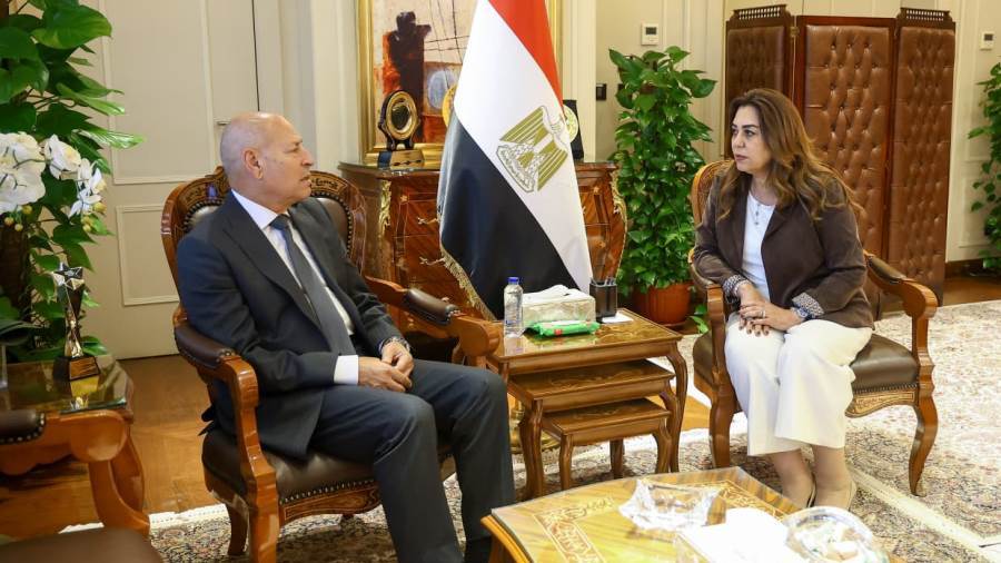 التنمية المحلية تناقش مع محافظة القاهرة خطة التوسع في الأسواق وتشجير الطرق
