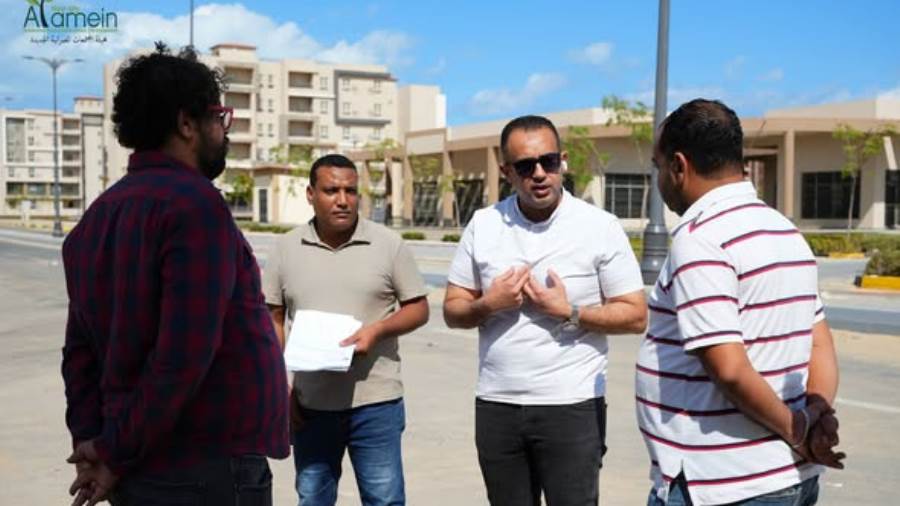 رئيس جهاز العلمين الجديدة يتفقد مشروع «سكن لكل المصريين»