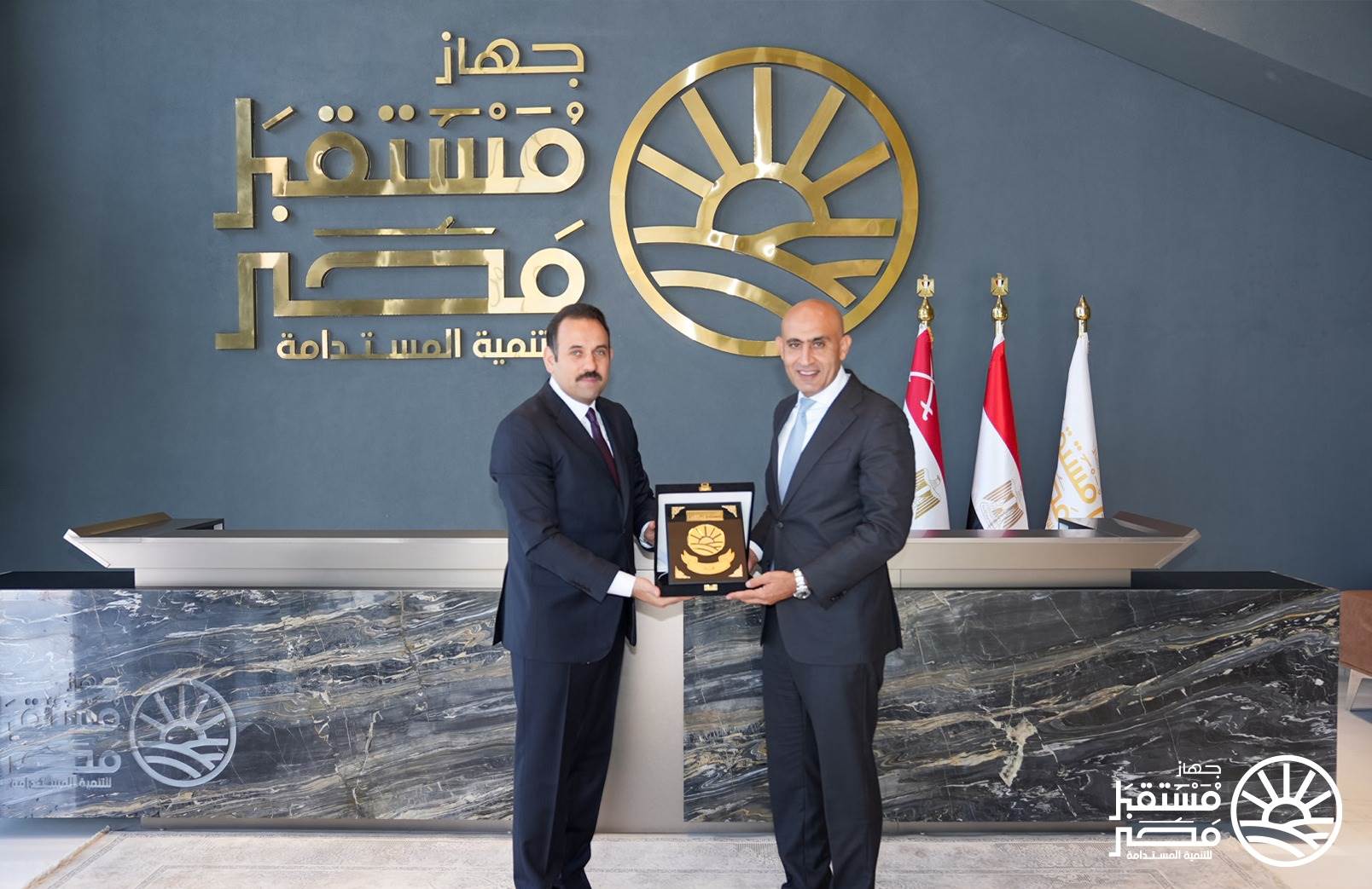 د. بهاء الغنام رئيس جهاز مستقبل مصر خلال تكريم وزير التعليم محمد عبداللطيف