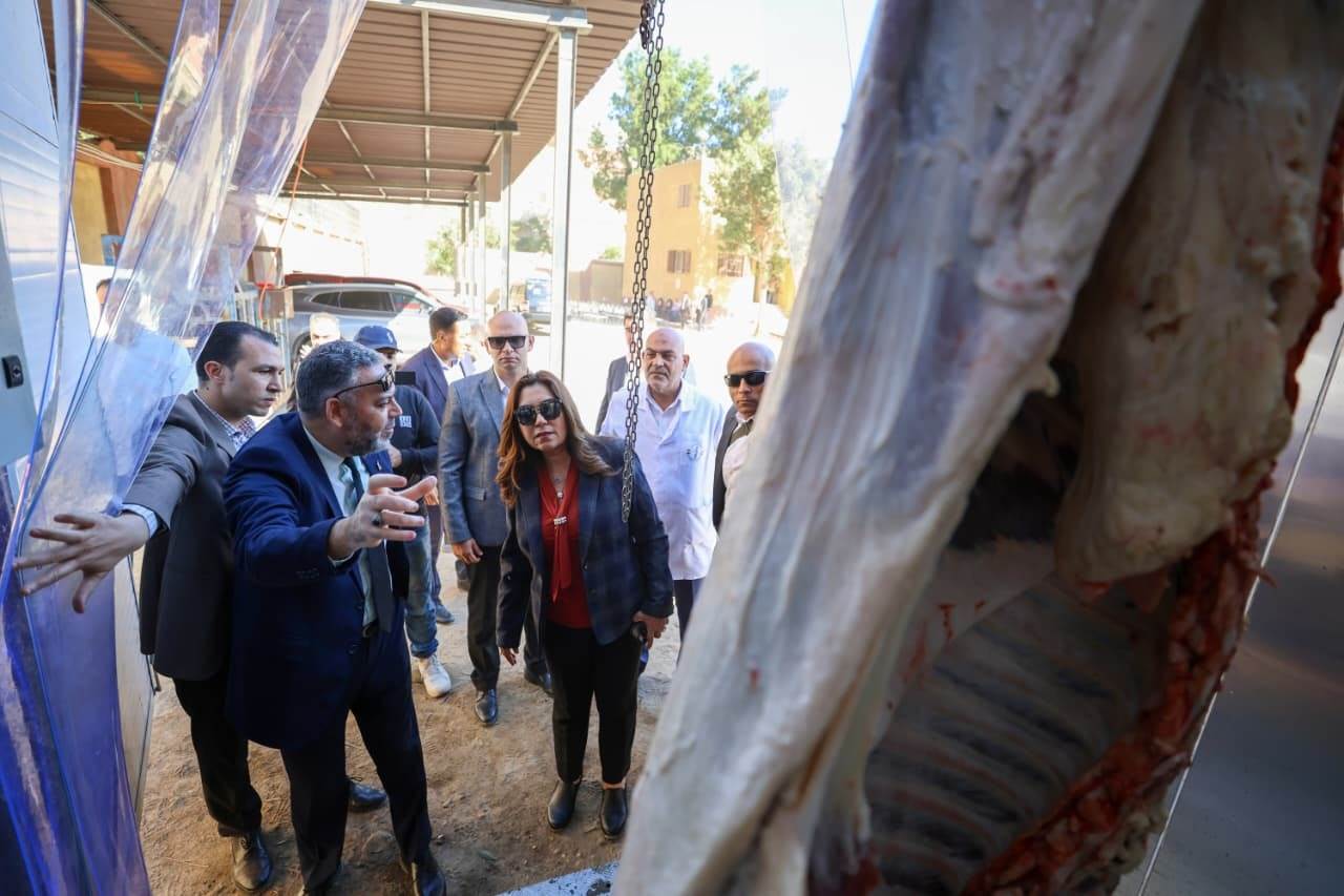 جانب من تفقد أول مجزر متنقل