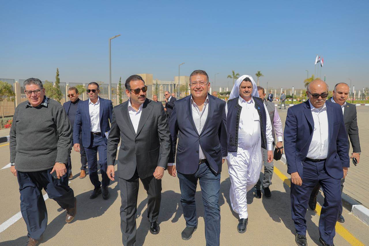 جانب من جولة وفد مجلس النواب لجهاز مستقبل مصر