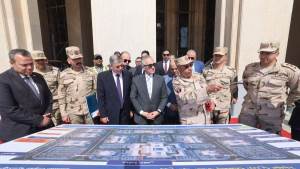 وزير العدل يتفقد مشروع مدينة العدالة بالعاصمة الجديدة