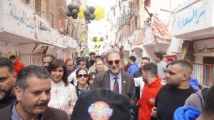 سلامة الغذاء تتابع تأمين أكبر مائدة إفطار بالمطرية