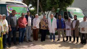 الصحة: 4698 خدمة طبية مجانية عبر القوافل العلاجية