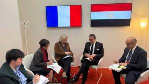 وزير الصحة يبحث مع نظيرته الفرنسية تعزيز التعاون المشترك ودعم القطاع الصحي