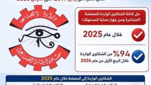 "الرقابة الصناعية" تحل 1331 شكوى واردة عبر منظومة الشكاوى الحكومية منذ يناير 2017