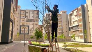  المهندس ياسر عبد الحليم: تكثيف حملات النظافة بحدائق أكتوبر