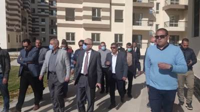 نائب «هيئة المجتمعات» يتفقد إسكان بديل العشوائيات بـ«حدائق أكتوبر»