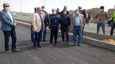 الإسكان: التشغيل التجريبي للمرحلة الأولى لكوبري الفردوس قبل نهاية رمضان