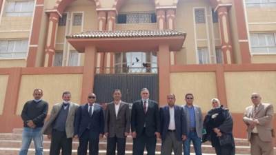 جهاز بدر يسلم مدرسة مجدي يعقوب بحي الأندلس لهيئة الأبنية التعليمية