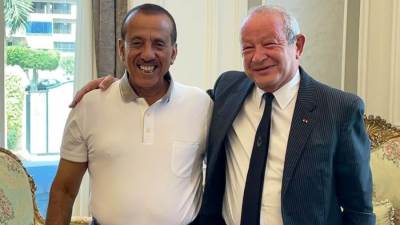 «نِجيب الوليد والعبار ونجيلكم؟».. موجة تعليقات على مقابلة ساويرس والحبتور بالقاهرة