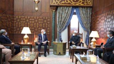 شيخ الأزهر يستقبل الرئيس التونسي للتباحث حول القضايا العربية والإسلامية