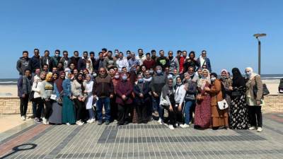 طلاب "هندسة الدلتا للعلوم والتكنولوجيا" يزورون مشروعات المنصورة الجديدة