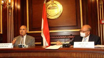 وزير الري من "الشيوخ": أهم تحدياتنا الحفاظ على الأمن المائي