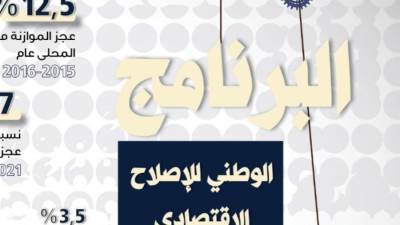 البرنامج الوطني للاصلاح الاقتصادي..(إنفوجراف)