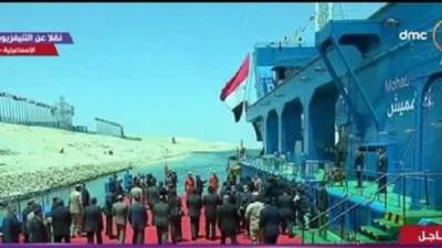 محطة الفردان.. «السيسي» يفتتح أحدث نظم المحاكاة في قناة السويس