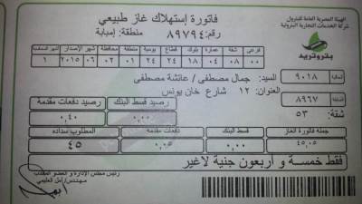 تجنبًا للغرامات.. ما هي وسائل دفع فاتورة الغاز الطبيعي إلكترونيًا؟