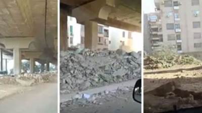 رفع 600 طن مخلفات وقمامة وتشميع مقاهى مخالفة بأحياء الجيزة