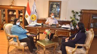 محافظة أسيوط تنشئ مركزًا متكاملًا للمعلومات وشبكات المرافق