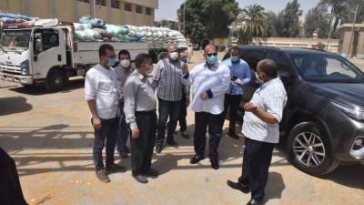 محافظ أسيوط: توريد 112 ألف طن قمح إلى الشون والصوامع حتى الآن
