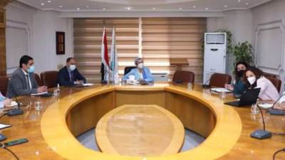 كواليس لقاء وزيرة البيئة بممثلي برنامج الأمم المتحدة للمستوطنات البشرية