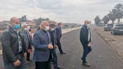 «النقل» تنتهي من تطوير طريق «المنصورة - جمصة» في هذا الموعد