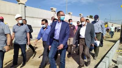 كواليس زيارة مسئولي «الإسكان» لمشروعات المرافق بمدينة النوبارية الجديدة..(صور)