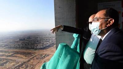 مدبولي من البرج الأيقوني: العاصة الإدارية ميلاد الجمهورية الثانية