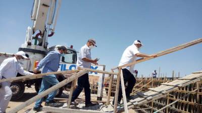 مسئولو " الإسكان" يتفقدون سير العمل بمشروع محطة مياه جديدة ببدر