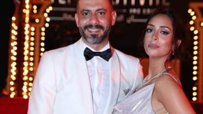 شاهد .. الصور الأولى من عقد قران محمد فراج وبسنت شوقي