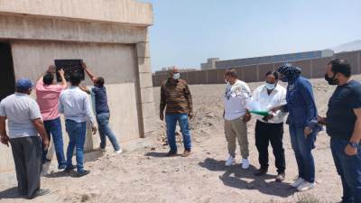 رئيس جهاز خليج السويس تسترد قطعتين بمنطقة عتاقة الصناعية