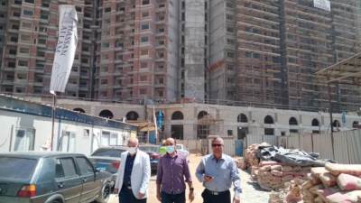 كواليس جولة مسئولي الإسكان لتفقد الأبراج السكنية في مثلث ماسبيرو