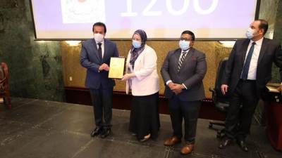 وزير التعليم العالي يشهد احتفالية تكريم الجامعات المدرجة بتصنيف QS لعام 2022