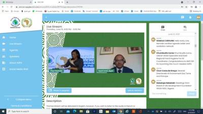 سيد إسماعيل يمثل الإسكان في إطلاق مبادئ سياسة الصرف الصحي بأفريقيا