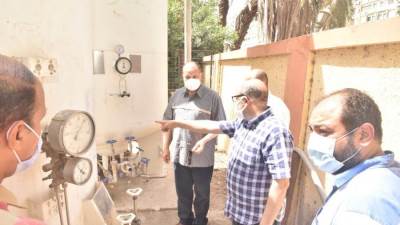 تركيب جهاز الأشعة المقطعية الجديد بمستشفى الصدر بحضور محافظ أسيوط