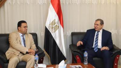 تفاصيل مباحثات«سعفان» مع وزير العمل الليبي لتسهيل تنقل الأيدي العاملة بين البلدين