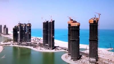 وزير الإسكان يضع حجر أساس المنطقة المركزية بالعلمين الجديدة
