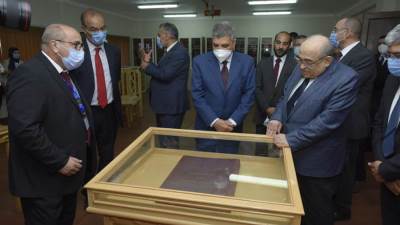 كواليس افتتاح أولى سفارات المعرفة بهيئة قناة السويس